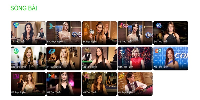 Casino live với đa dạng trò chơi đẳng cấp